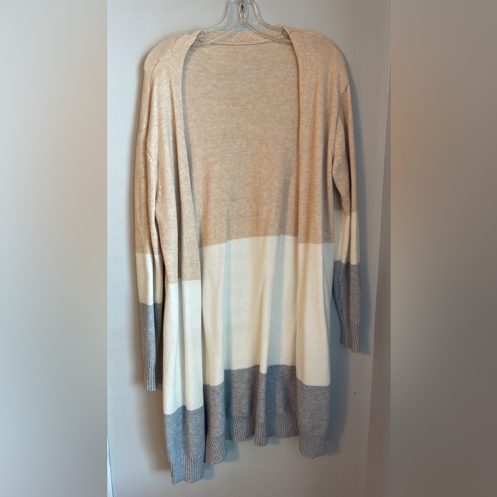 long cardigan size large